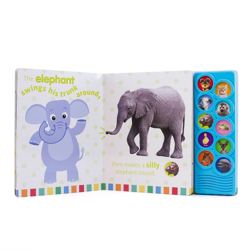 Baby Einstein - Amazing Animals! Listen and Learn 10-Button Sound Board Book - by PIL
