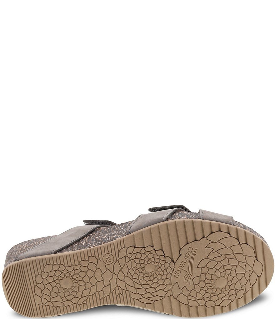 Dansko Susie Leather Slide Wedge Sandals