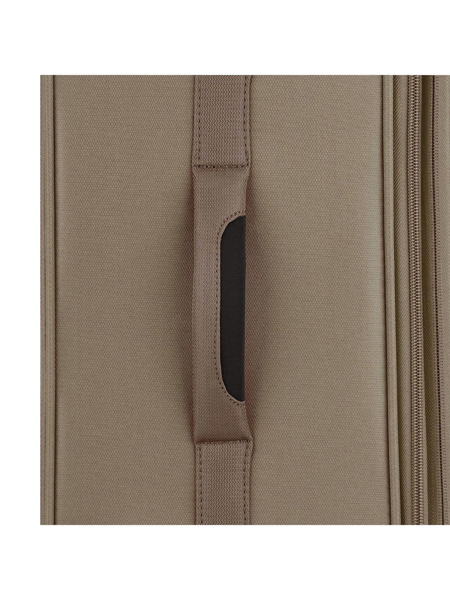 Roncato Sidetrack Ecru Solid Soft Medium Trolley Bag -26 cm