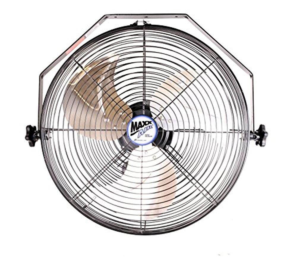 MaxxAir HVWM18 Wall Mount with 18-Inch Fan
