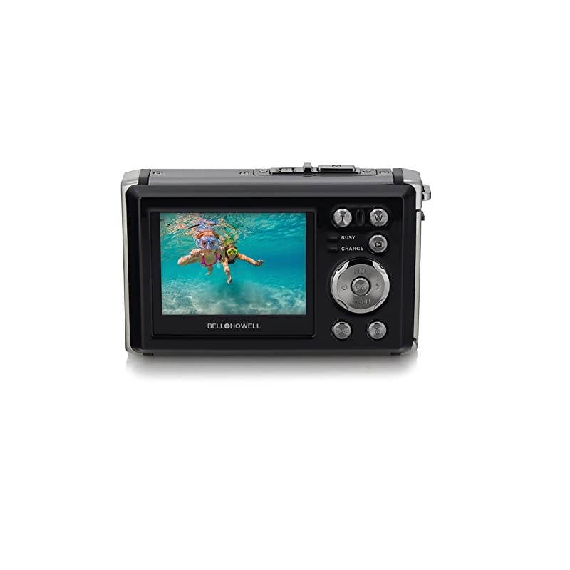 WP20BL Splash3 20 Mega Pixels Waterproof Underwater Digital Camera with Full 1080p HD Video 24quot LCD amp 8X Digital Zoom Blue