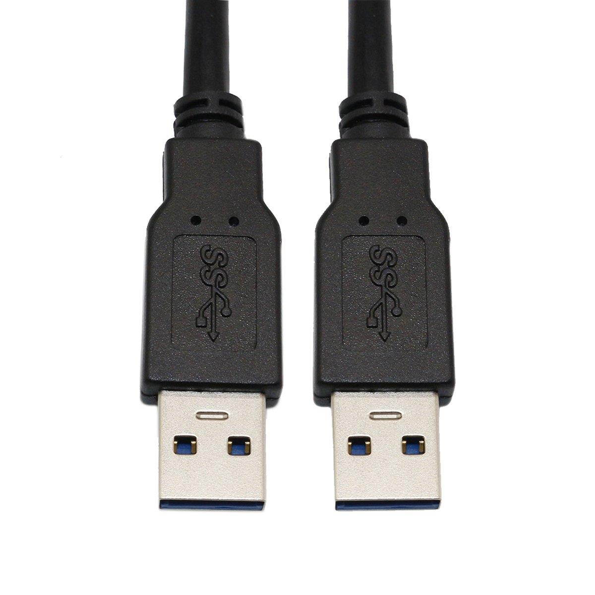 USB Male to Male, SNANSHI USB Cable Male to Male USB 3.0 Type A Male to A Male Cable 3 Feet