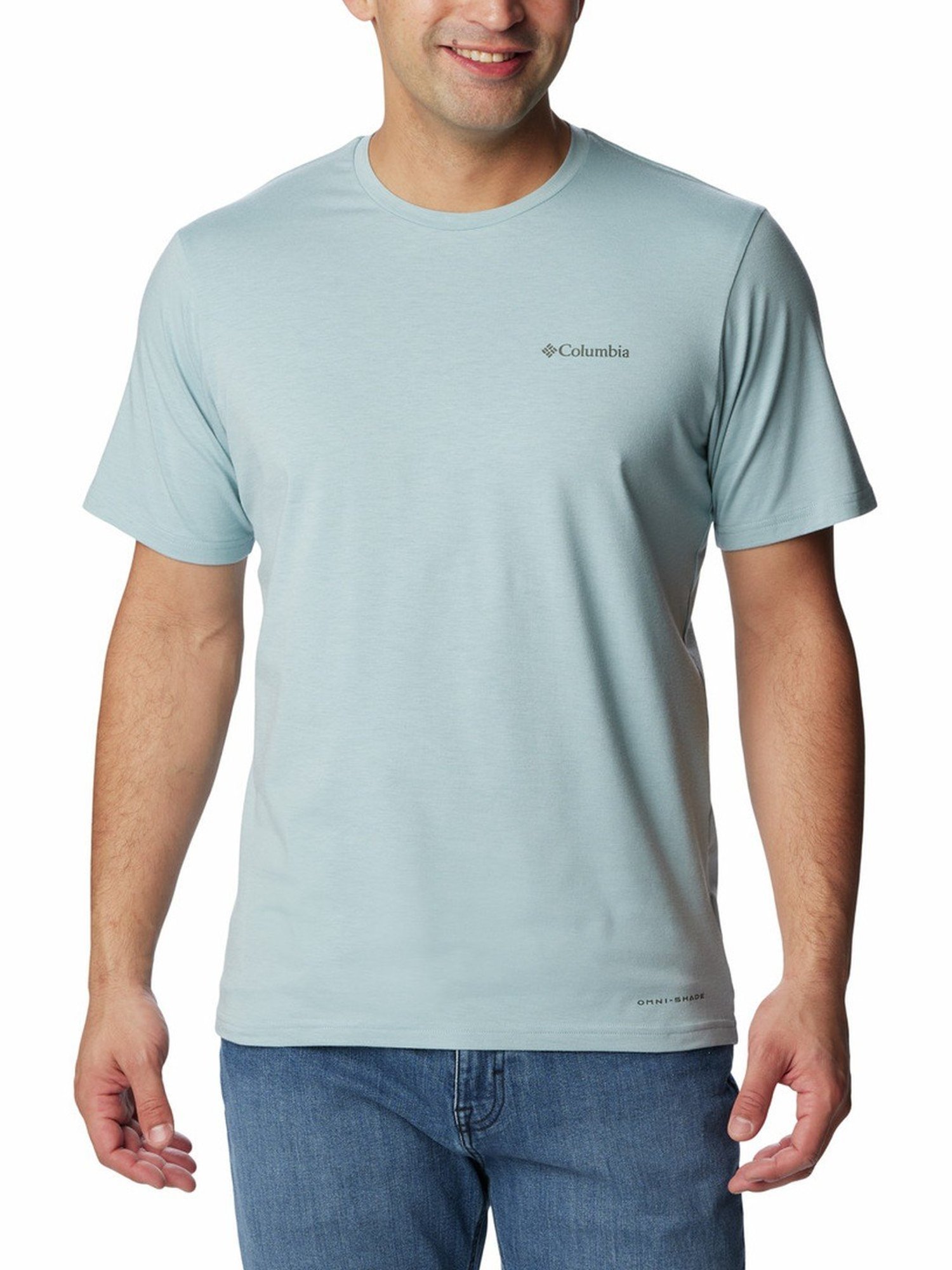 Columbia Stone Blue Regular Fit T-Shirt