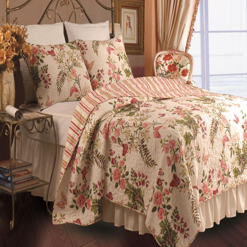 Greenland Home Fashion Butterflies Sham Standard