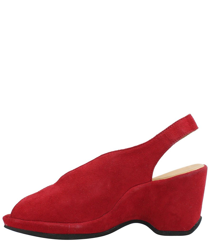 L'Amour Des Pieds Odetta Suede Slingback Pumps