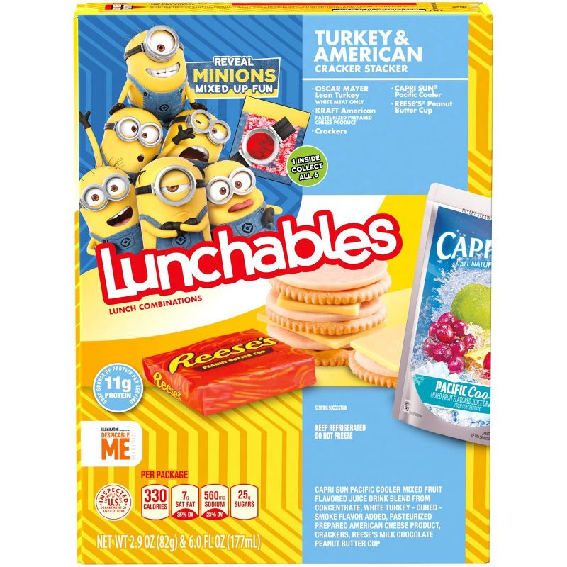 Oscar Mayer Lunchables Turkey & American Cheese with Cracker Meal Combinations - 8.9oz