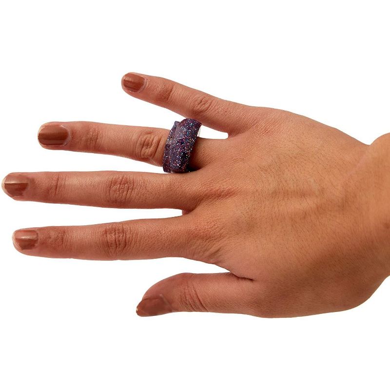 Bright Creations 30 pcs Resin Casting Kit for Rings, Round & Rhombic Cut for Jewelry Making, Craft Kits