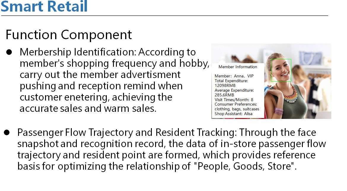 HDView Facial Recognition Camera System, 8 Channel Security NVR 8 PoE Ports with Night Vision Network ONVIF Security Cameras, Facial Time Attendance System, Video Analytics, Commercial Grade