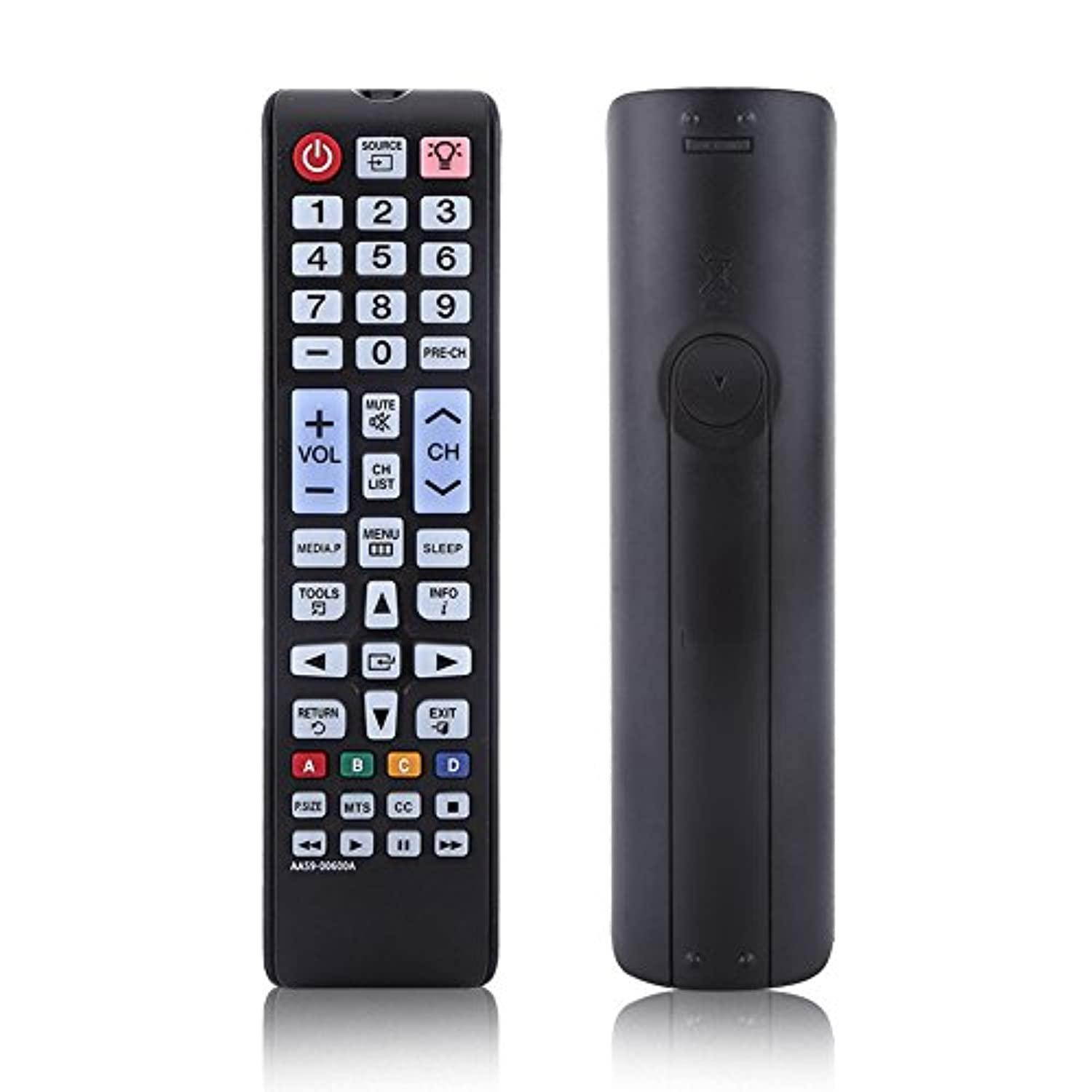 tv remote control replacement for samsung aa59-00600a, smart tv remote control aa59-00600a fit for samsung smart lcd led tv