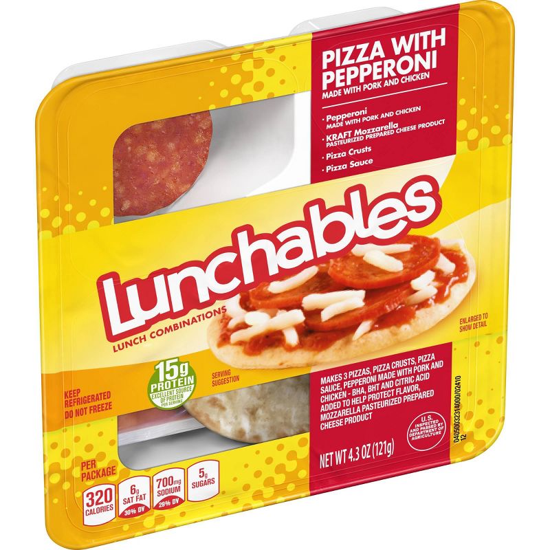 Oscar Mayer Lunchables Pepperoni Pizza - 4.3oz