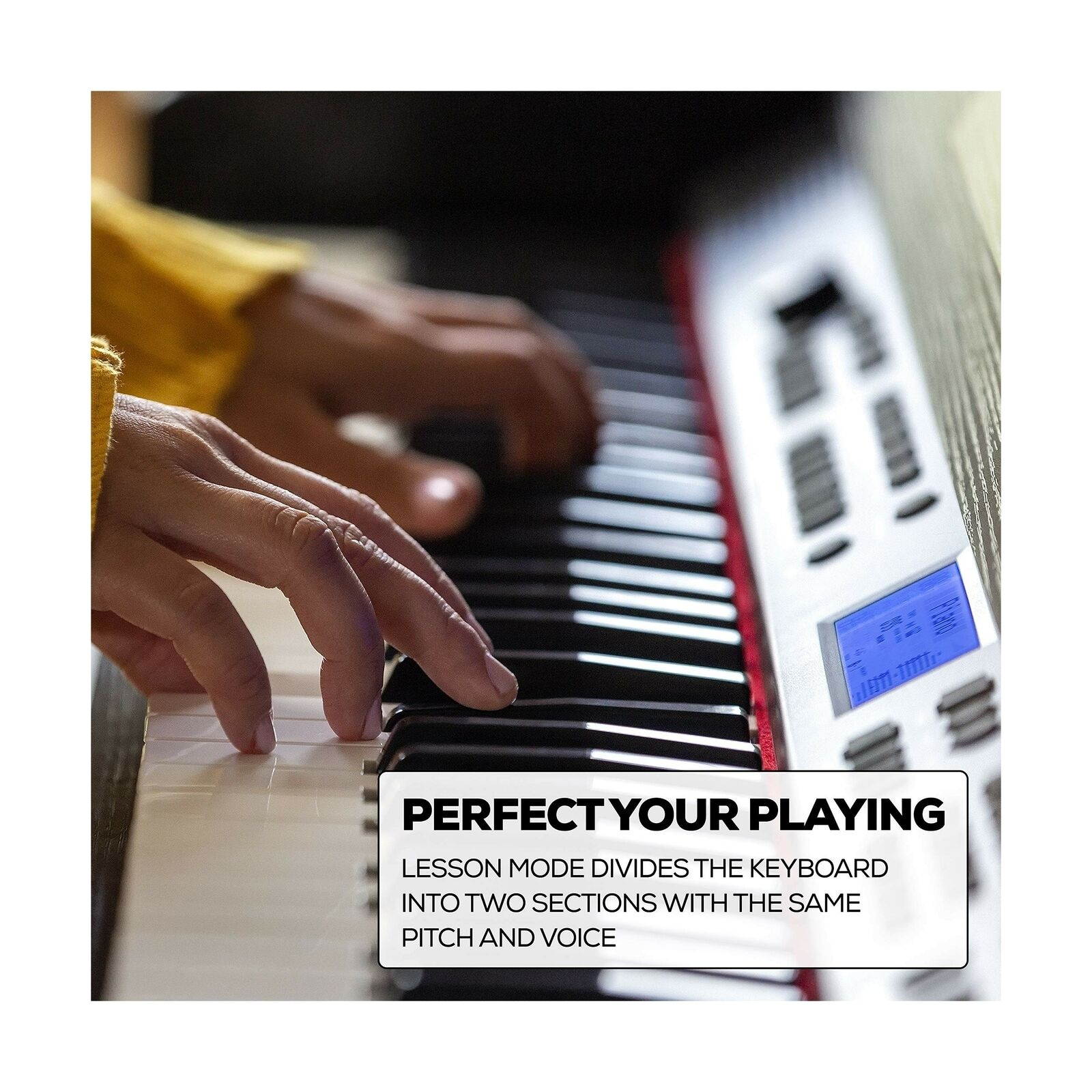 Alesis Virtue - 88-Key Beginner Digital Piano with Full-Size Velocity-Sensiti...