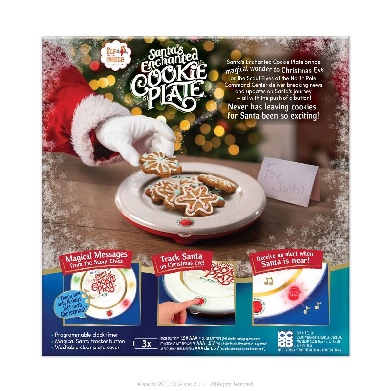 Santa's Enchanted Cookie Plate