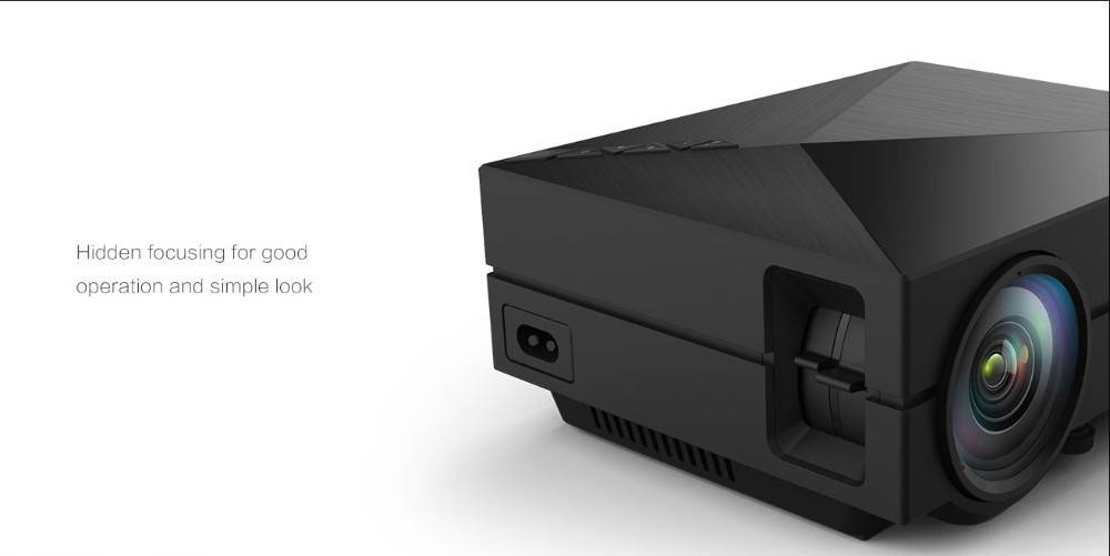 1000LM 3D LED Projectors 1920 x 1080 AV USB2.0 HDMI VGA SD Mini Home Video Projector Screen TV Beamer GM60