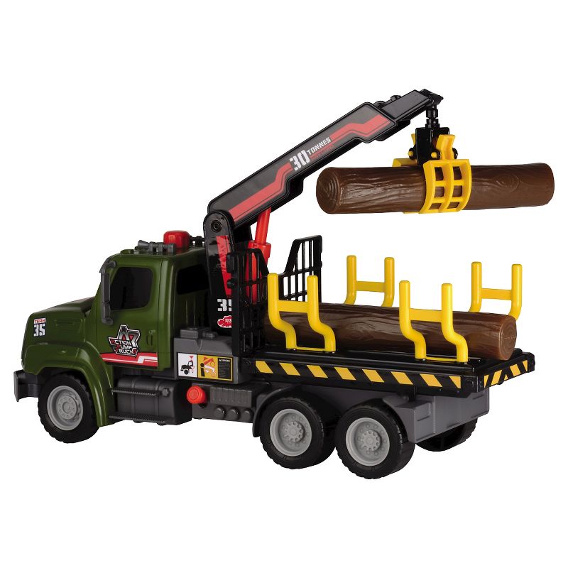 Dickie Toys Freightliner Forester Truck with Air Pump Feature 12"