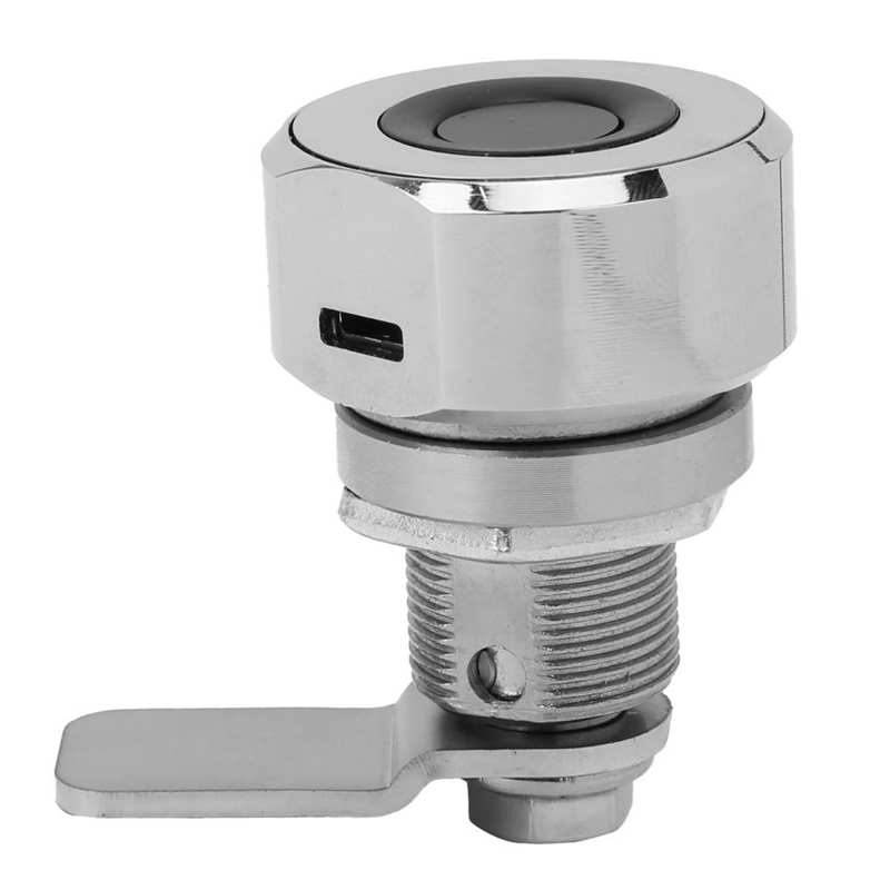 Fingerprint Door Lock Drawer Fingerprint Lock Zinc Alloy Anti Theft Cabinet Lock Keyless Furniture Hardware