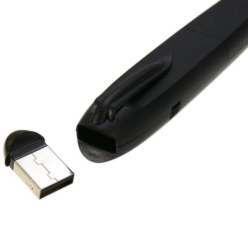 1pc 2.4GHz Wireless Presenter Remote PowerPoint Presentation Remote Control Laser Pointer 30m Distance