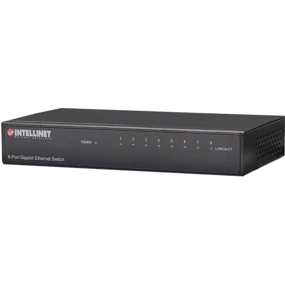 Intellinet 530347 8-Port Gigabit Desktop Ethernet Switch