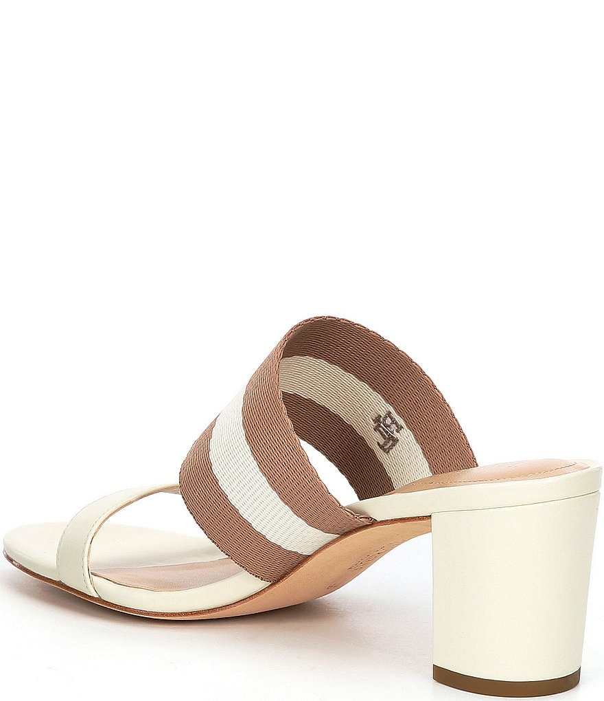Lauren Ralph Lauren Whitfield Block Heel Dress Mules