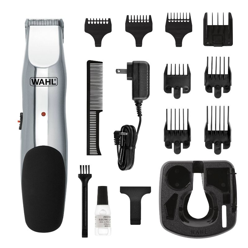 Wahl Beard & Stubble Rechargeable Men's Beard & Facial Trimmer with Soft Touch Grip - 9916-4301