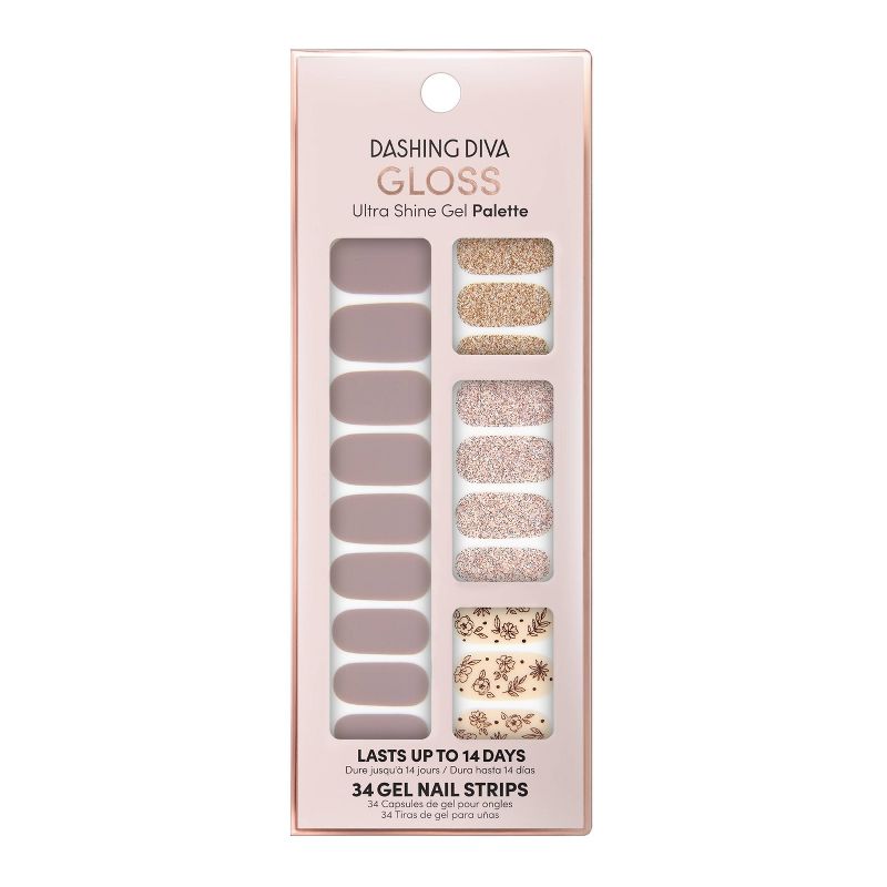 Dashing Diva Gloss Ultra Shine Gel Palette Nail Art - Lavendar Dreams