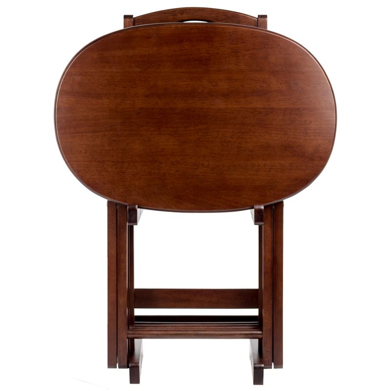 Emma and Oliver 72" x 12" x 12" Birchwood Bar Top Riser with Silver Legs