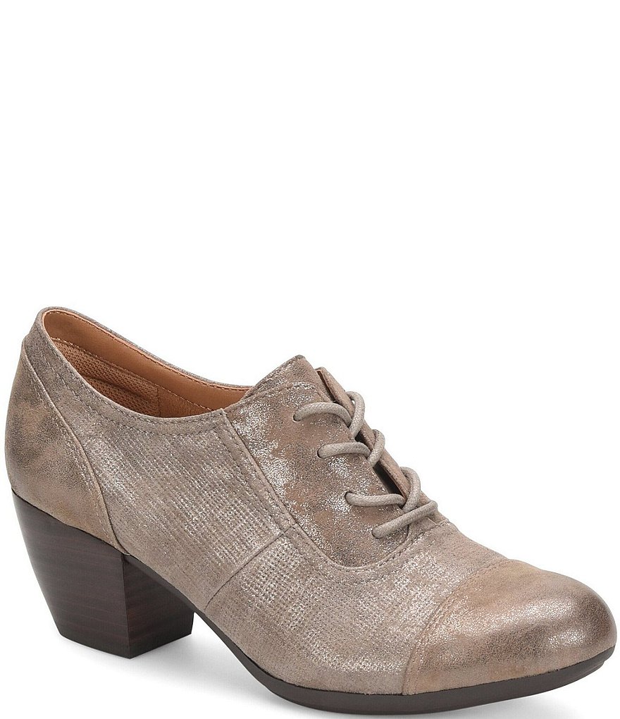 SAS Siesta Leather Wedge Oxford