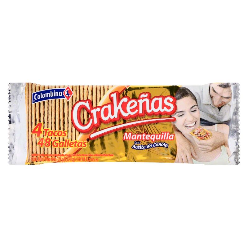 Colombina Mantequilla Crakenas Tacos - 11.43oz - 4ct