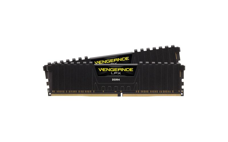 Corsair Vengeance LPX 16GB (2x8GB) DDR4 DRAM 3000MHz C15 Memory Kit - Black - 16 GB (2 x 8 GB) - DDR4-3000/PC4-24000 DDR4 SDRAM - CL15 - 1.35 V