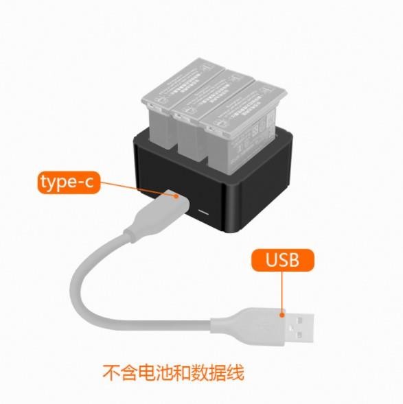 Osmo Action Battery Smart Charger for DJI Osmo Action Sports Camera Accessories