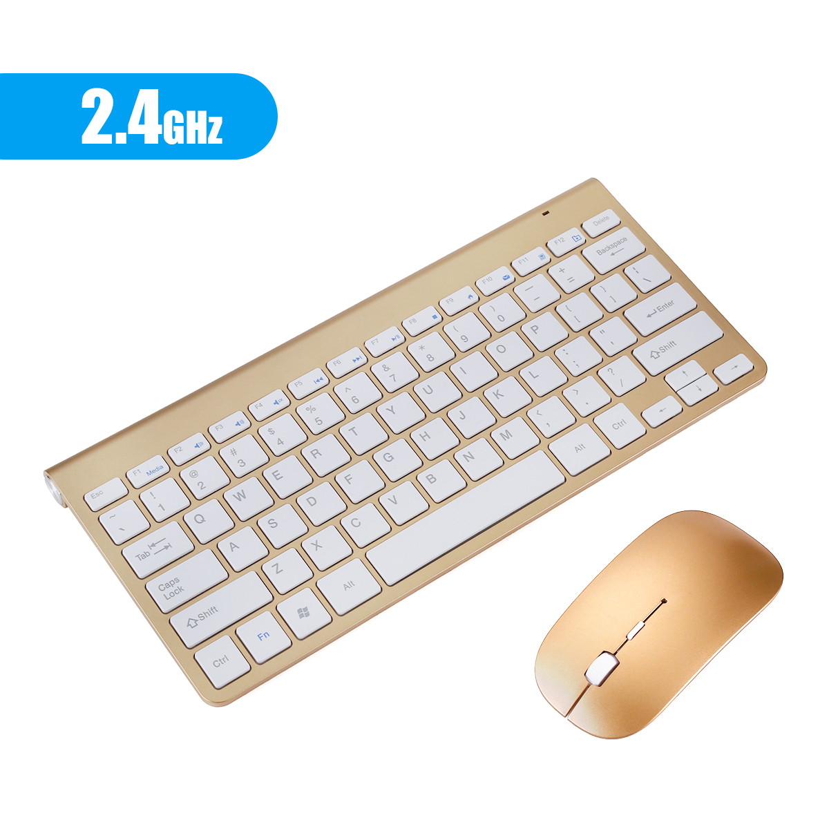 2, 60% Wired/Wireless Mechanical Keyboard (Kailh Box Brown Switch/White Case) - Full Keys Programmable - True RGB Backlit - Tap Arrow Keys - Double Shot PBT Keycaps - NKRO - 1900mAh Battery