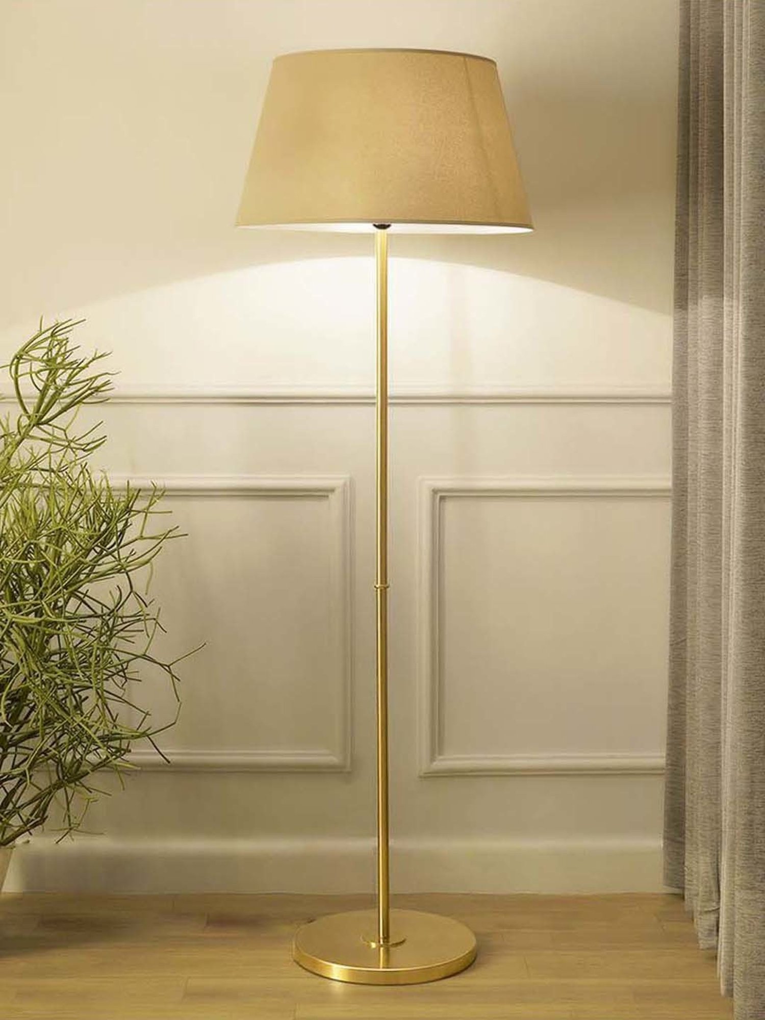 64" x 8.9" x 10.5" Smart Light Full Spectrum Floor Lamp (Includes LED Light Bulb) White - Verilux