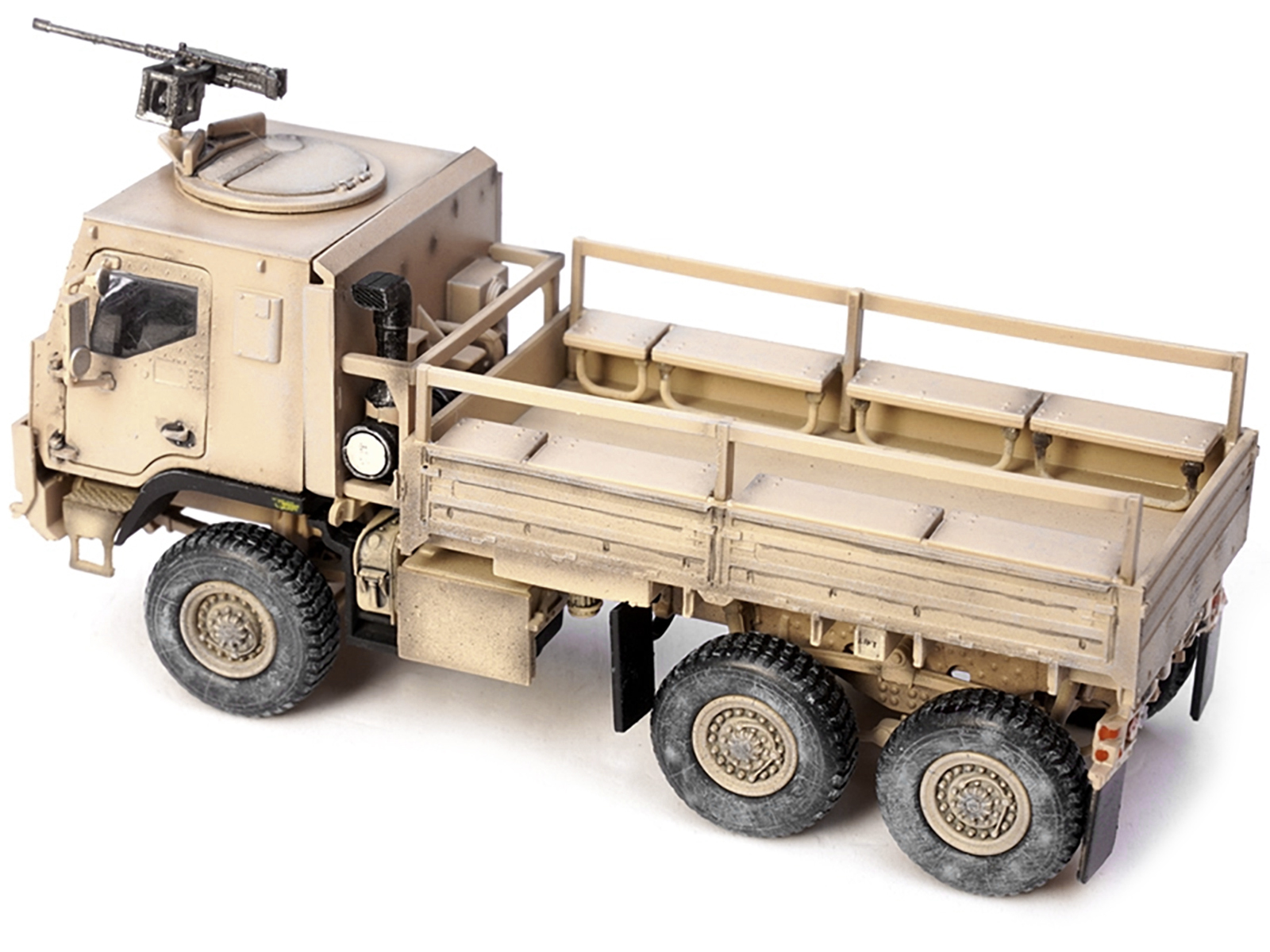 US Army Vehicle WWII Desert Sand Weathered Version 1/18 Diecast Model Car by American Diorama