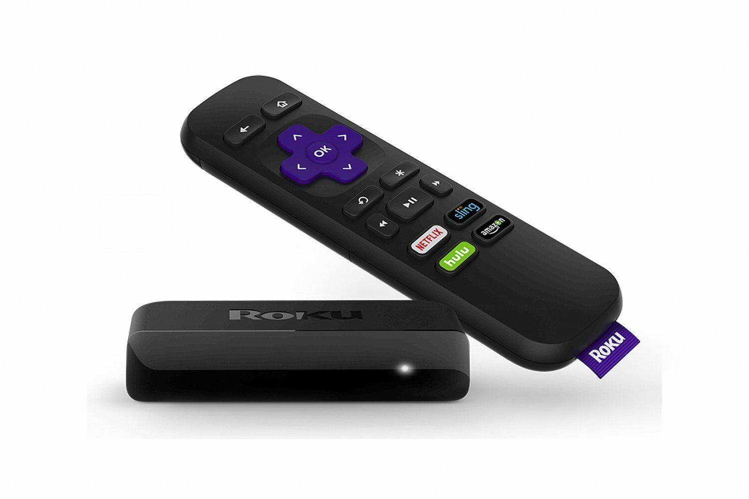 Streaming Player Stick Roku HDTV 1080p NEWEST VERSION Digital Wireless No Fees
