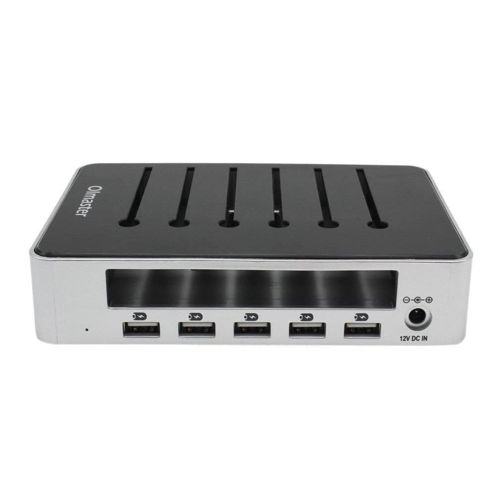 Olmaster Charging Dock 5 USB Ports Multifunction USB Hub With Stand Charger