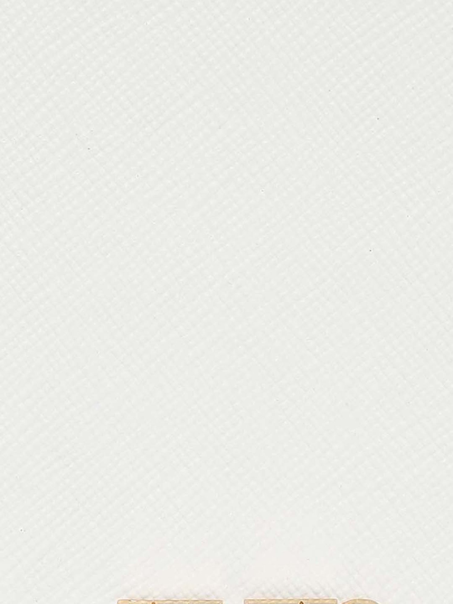 KLEIO White Solid Zip Around Wallet for Women