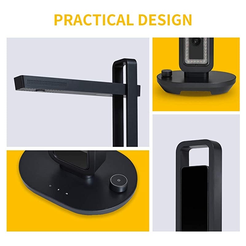 Aura X Pro Personal Portable Book Scanner Builtin Battery High Mobility Document Scanner Compatible with Both Windows amp macOS