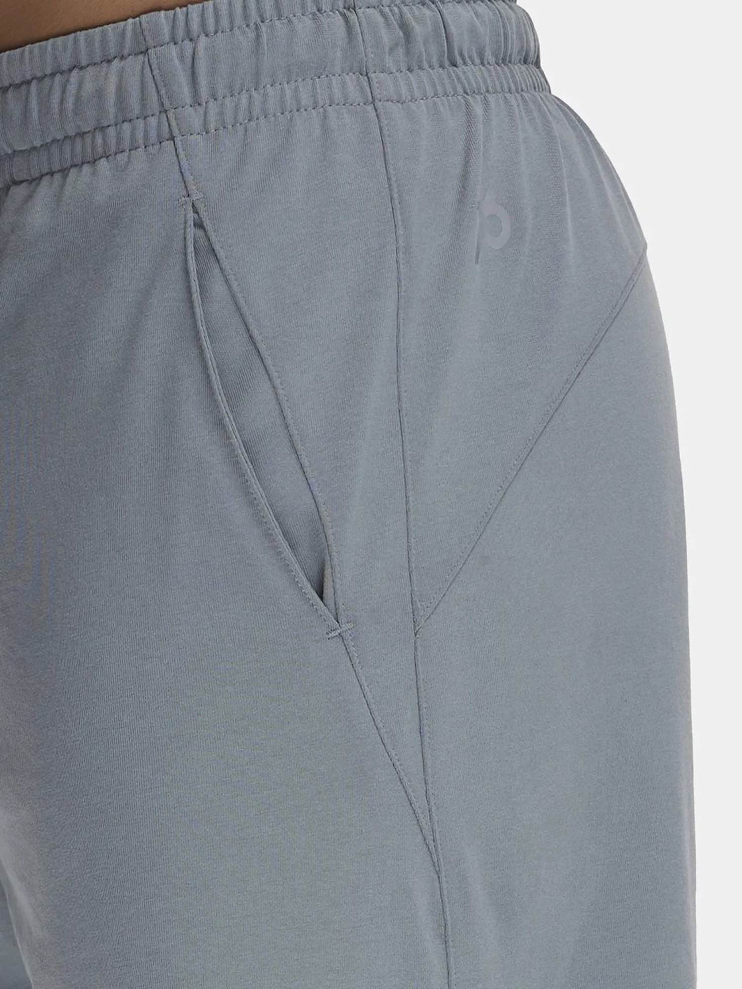 Jockey SP26 Grey Super Combed Cotton Rich Shorts with Side Pocket