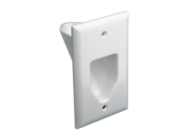 DataComm 45-0001-WH Cable Faceplate