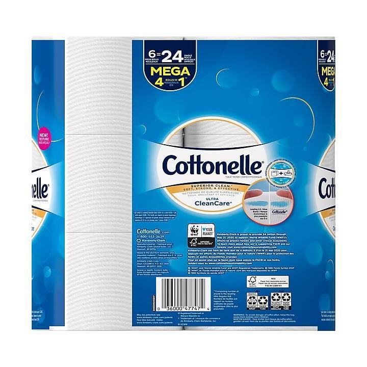 Cottonelle 47747 Ultra CleanCare Toilet Paper