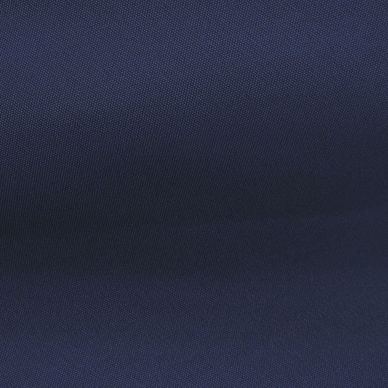 Sunnydaze Outdoor Cantilever Offset Patio with Solar LED Lights, Crank, and Cross Base - 10' - Navy Blue