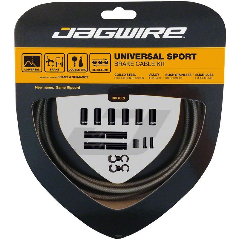 Jagwire Universal Sport Brake Kit Brake Cable & Housing Set