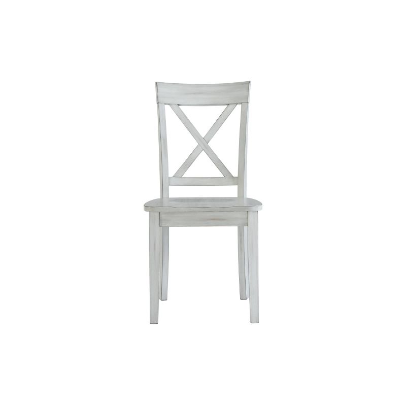Set of 2 Jamestown Dining Chairs White - Boraam