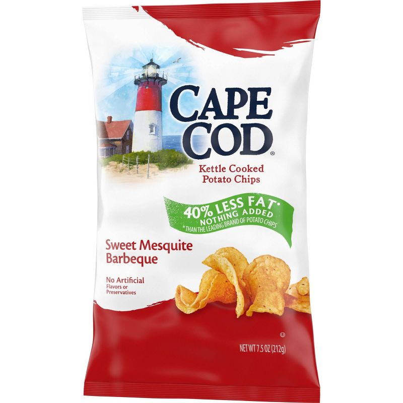Cape Cod Kettle Cooked Potato Chips - Sweet Mesquite Barbeque 8oz