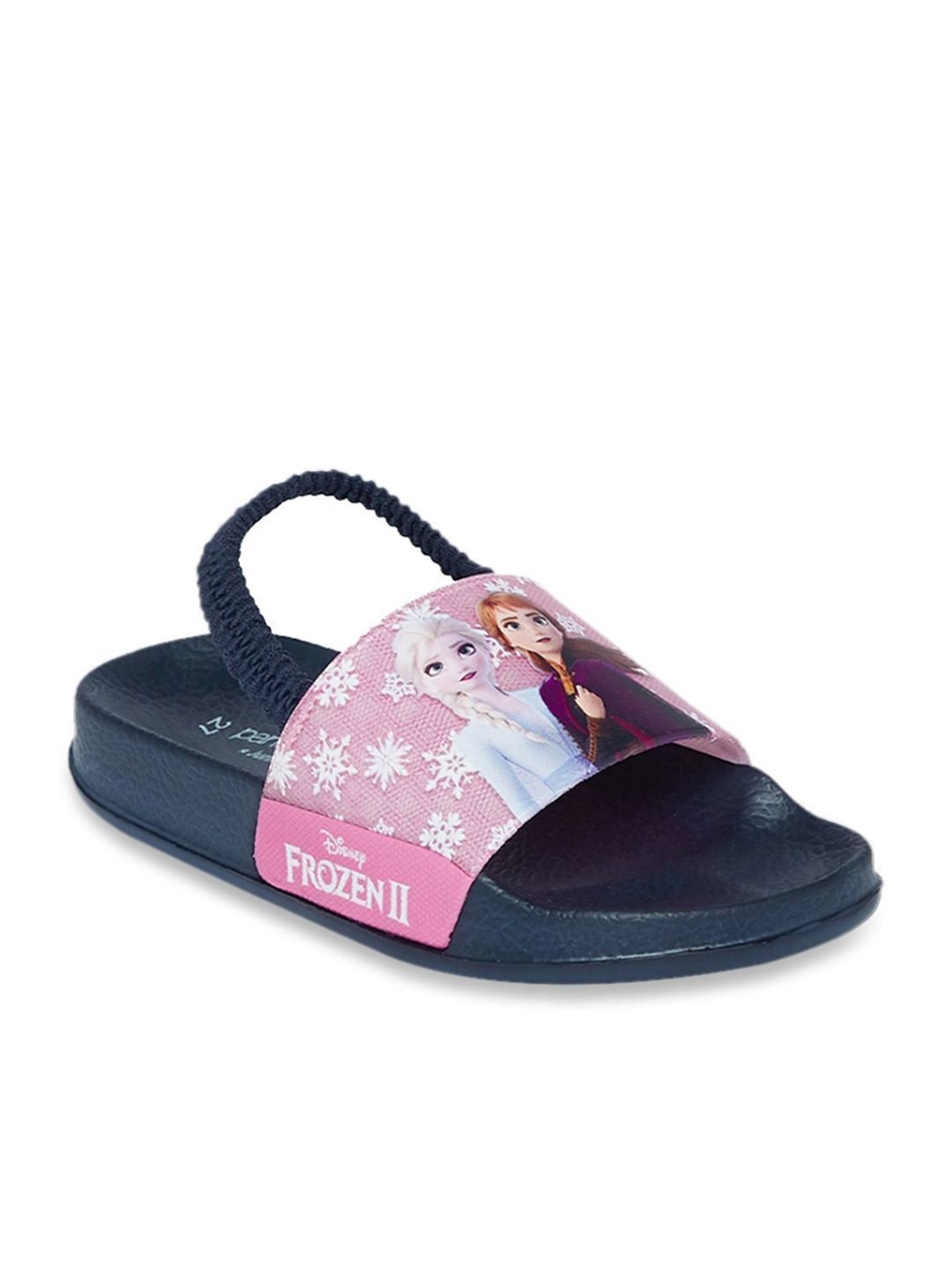 Passion Petals Kids Pink Sling Back Clogs