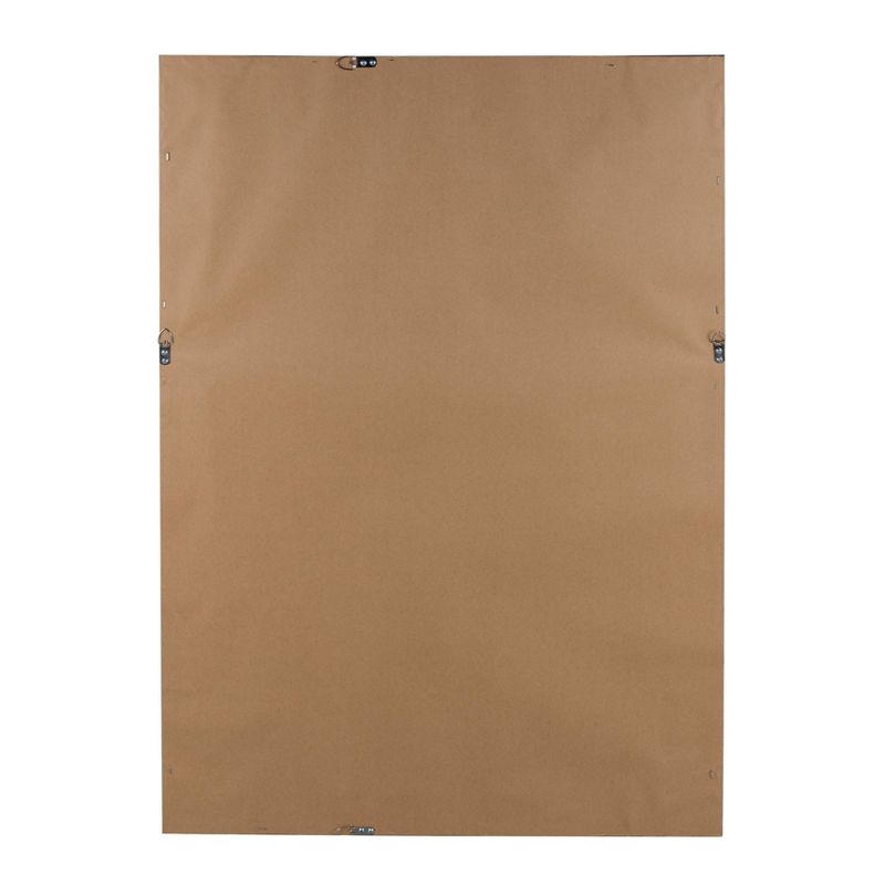 26" x 32" Sumpter Wood Framed Wall Organizer Rustic Brown - Kate and Laurel