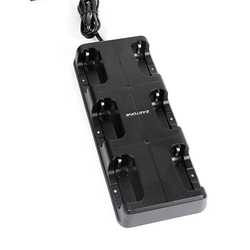Charger for Walkie Talkie Compatible with  X6 Six-Bank Charger for Handheld Two Way Radio Charger