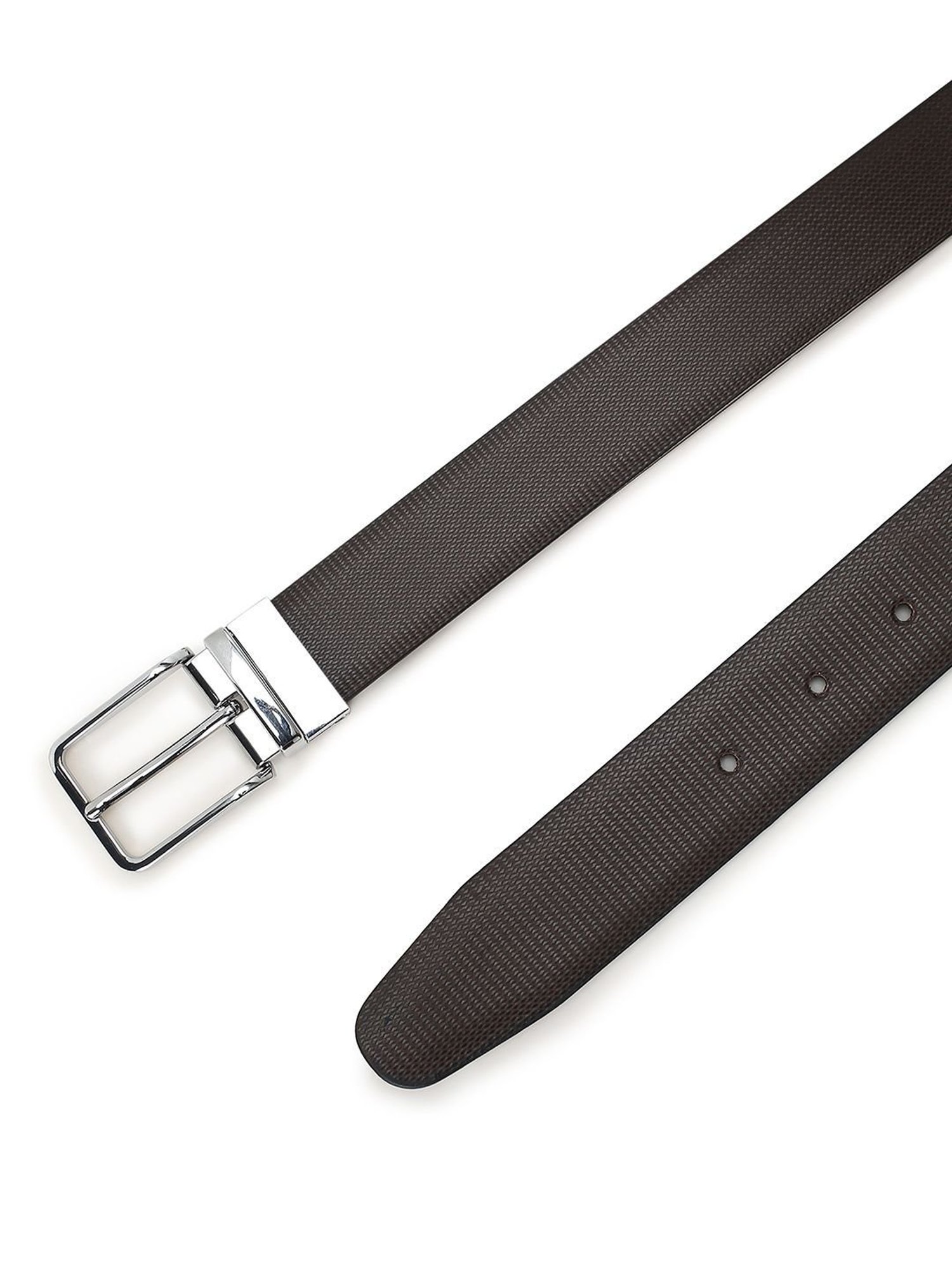 Crusset Black Formal Belt for Men