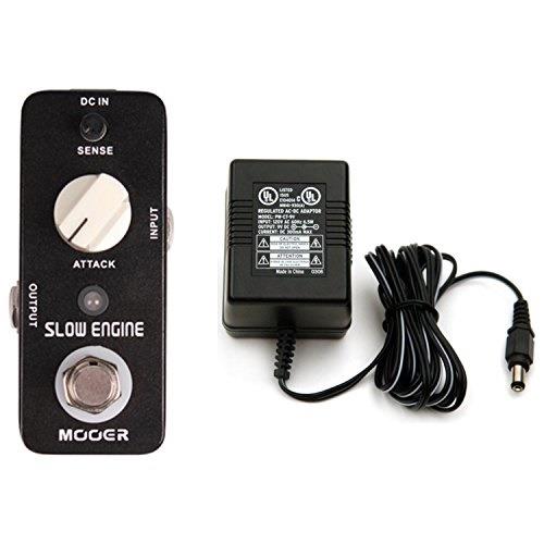 mooer slow engine volume swell bowed effect pedal w/ power supply