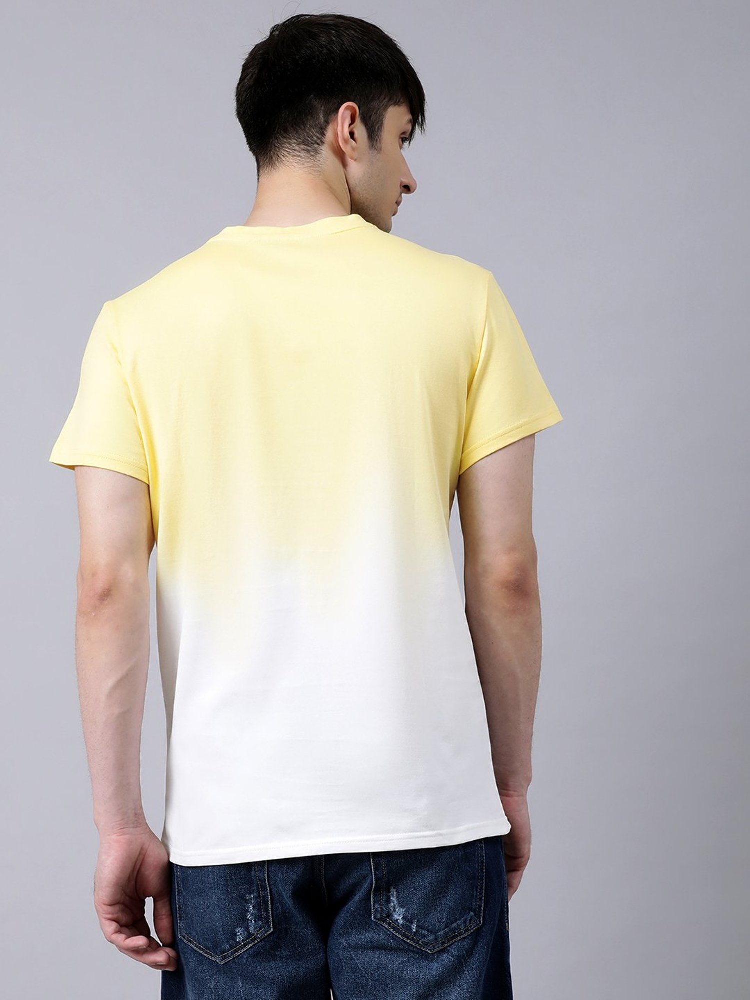 Antony Morato Yellow Regular Fit T-Shirt