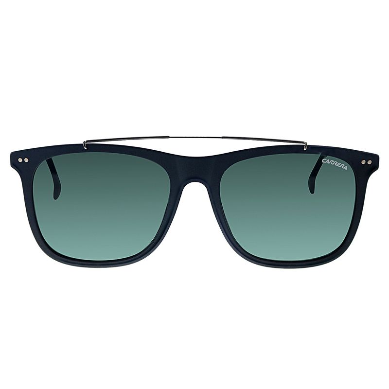 Carrera 150/S 003 Unisex Rectangle Sunglasses Matte Black 55mm